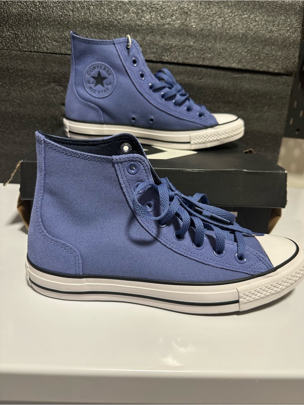 Converse Chuck Taylor All Star Hi — Indigo Storm (Womens 9.5 / Mens 7.5)